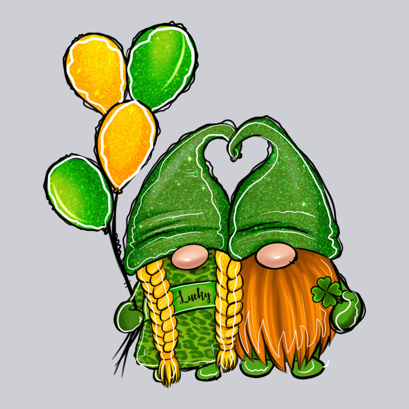St Patrick's Day Gnomes Heavyweight Sweatshirt by Jasminsmagicworld | Teevron