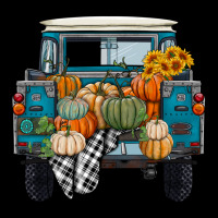 Fall Pumpkin Farm Truck Ladies Tee | Teevron