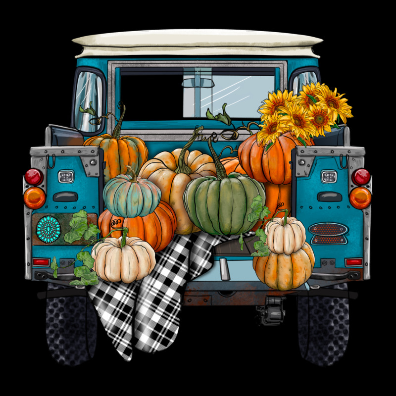 Fall Pumpkin Farm Truck Ladies Tee by RanaPortraitStore | Teevron
