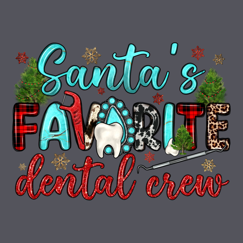 Santas Favorite Dental Crew Vintage Hoodie by JahusDesignShop | Teevron