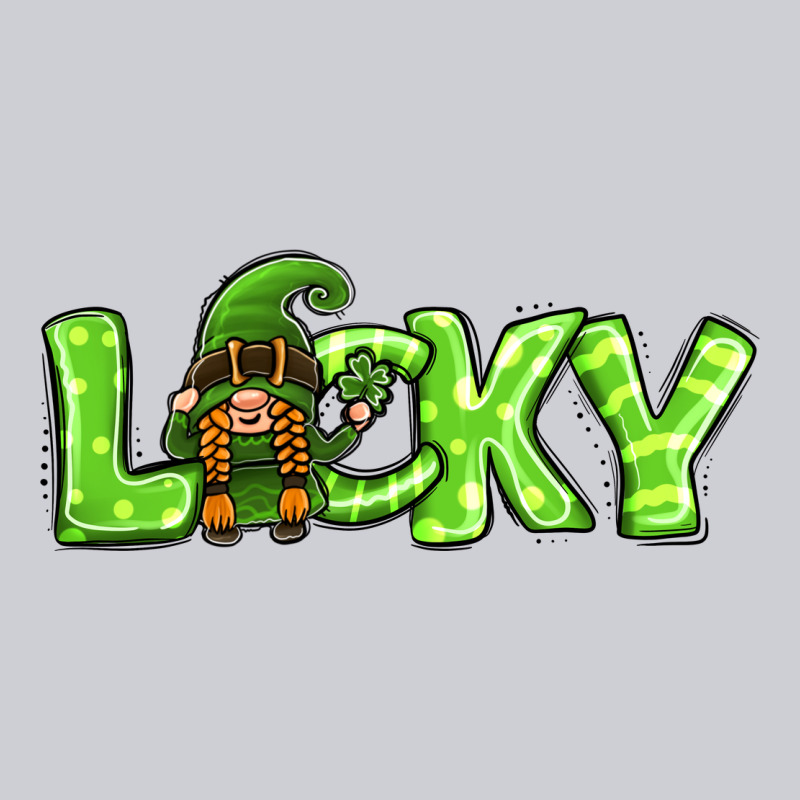 St Patricks Day Lucky Gnome Heavyweight Sweatshirt by Jasminsmagicworld | Teevron