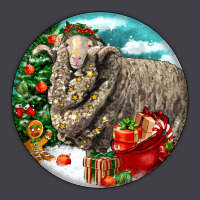 Christmas Merino Wool Sheep Heavyweight Hoodie | Teevron