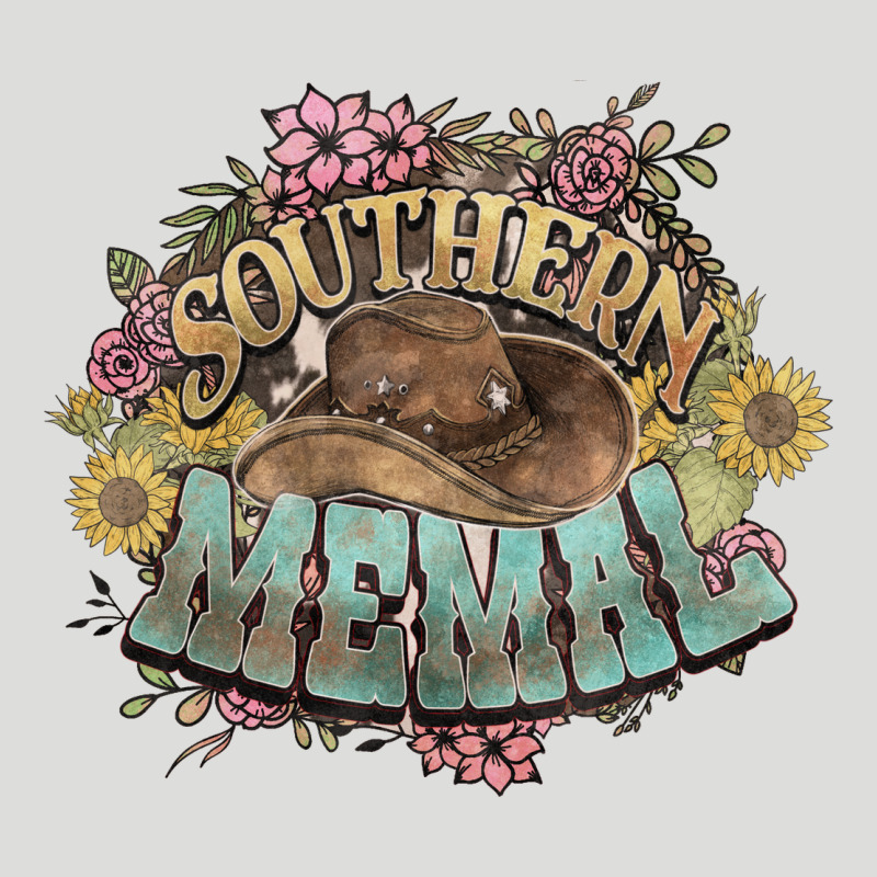 Southern Memal Western Flowers Zipper Hoodie by NancyCooperArtShop | Teevron