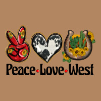 Peace Love West Long Sleeve Tee | Teevron