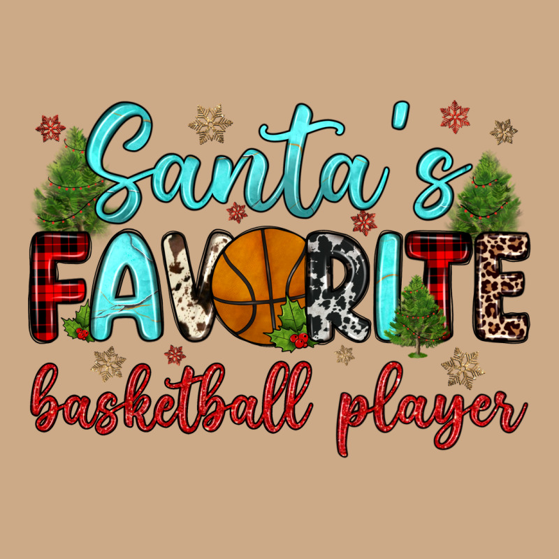 Santa S Favorite Basketball Player Vintage Hoodie by JahusDesignShop | Teevron
