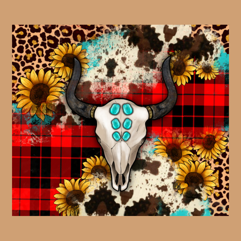 Bullskull Sunflower Vintage Tee by JahusDesignShop | Teevron