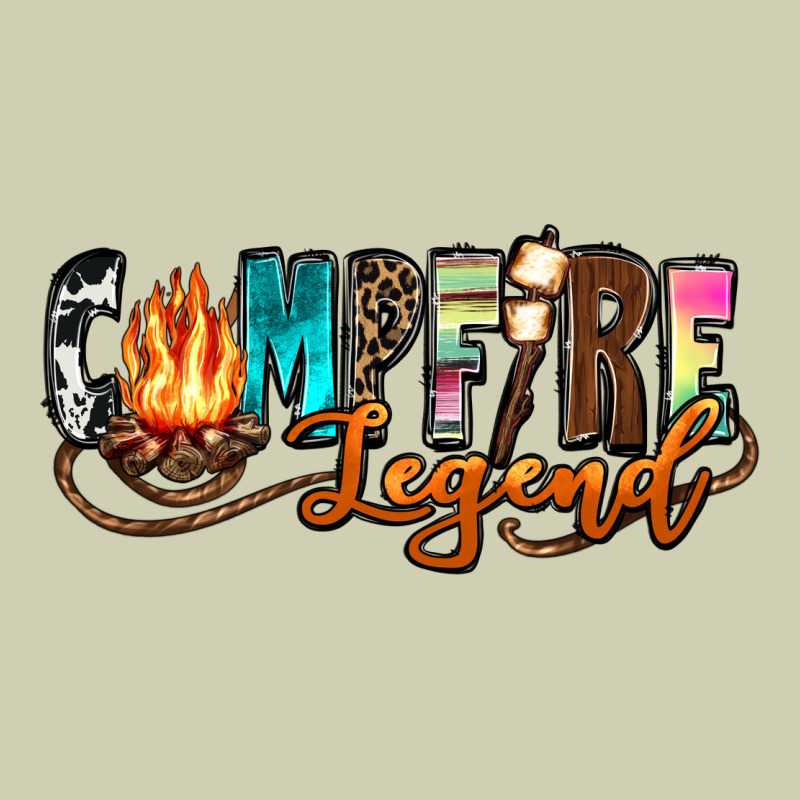 Campfire Legend Heavy Core Tee by Zillion Design Studio | Teevron