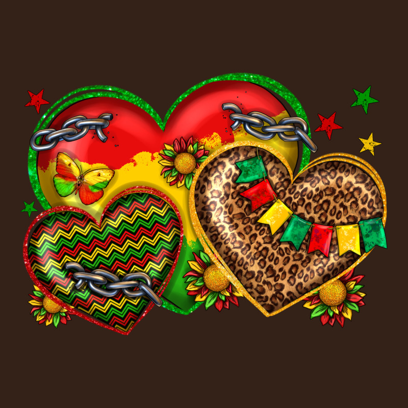 Juneteenth Heart Heavy Core Tee by texasbilliewilder | Teevron