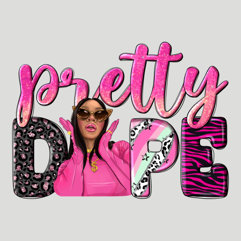 Pretty Dope Afro Woman Zipper Hoodie by NancyCooperArtShop | Teevron