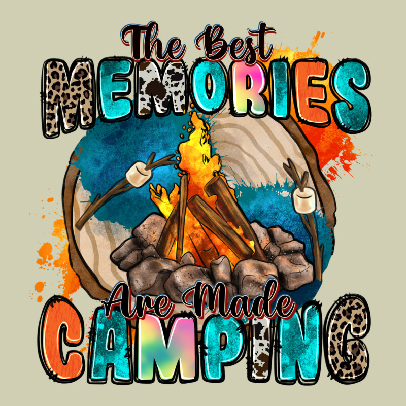 The Best Memories Are Made Camping Heavy Core Tee by Zillion Design Studio | Teevron