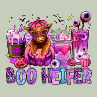 Halloween Boo Heifer Coffee Cups Ladies Tee | Teevron