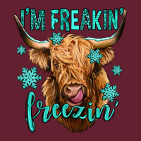 I'm Freakin Freezin Long Haired Cow Classic Tee | Teevron