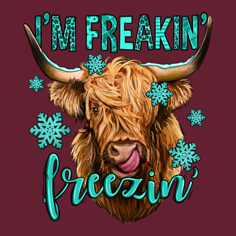 I'm Freakin Freezin Long Haired Cow Classic Tee by Jasminsmagicworld | Teevron