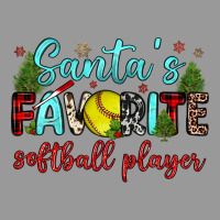 Santa S Favorite Softball Player Vintage Hoodie | Teevron
