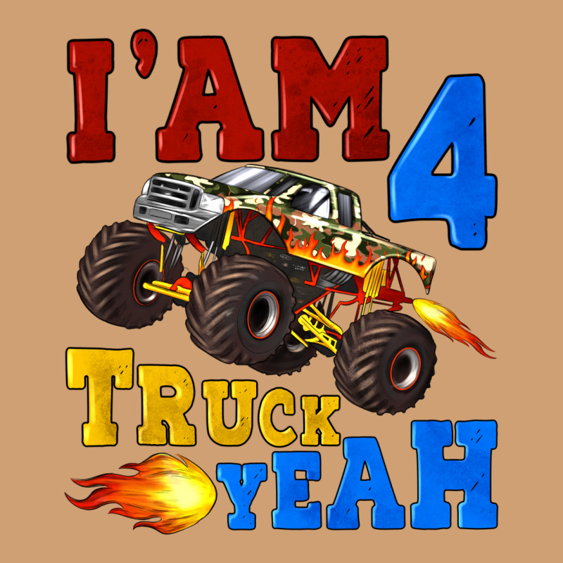 I'am Four Truck Yeah Vintage Tee by Artiststas | Teevron
