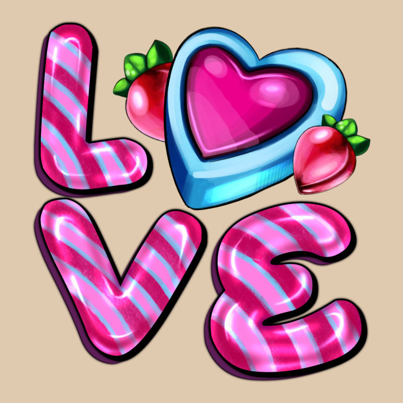 Love With Strawberry Candy Heavyweight Sweatshirt by AdoDesignShop | Teevron