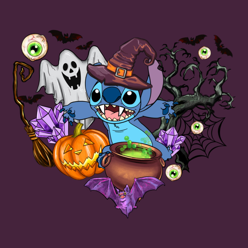 Stitch Heart Halloween Premium Tee by AdoDesignShop | Teevron
