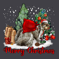 Merry Christmas Gray Squirrel Heavyweight Hoodie | Teevron