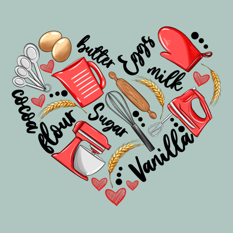 Bake Tools Heart Premium Sweatshirt by Artiststas | Teevron