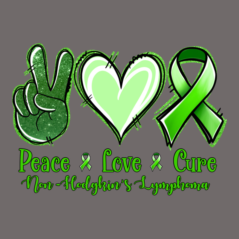 Peace Love Cure Non Hodgkin's Lymphoma Urban Heavy Tee by Jasminsmagicworld | Teevron