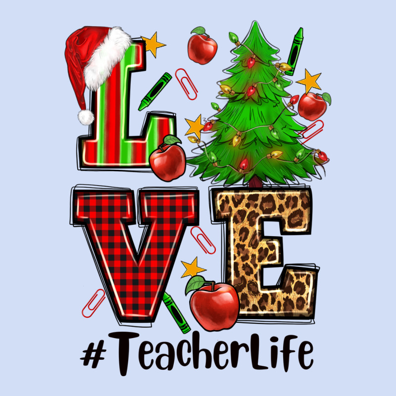Love Teacher Life Christmas Urban Hoodie by CowGirlArtShop | Teevron