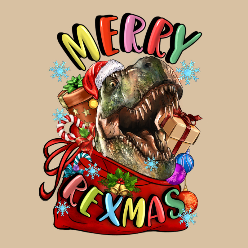 T Rex Merry Rexmas Heavyweight Hoodie by LillyAllenDesigns | Teevron