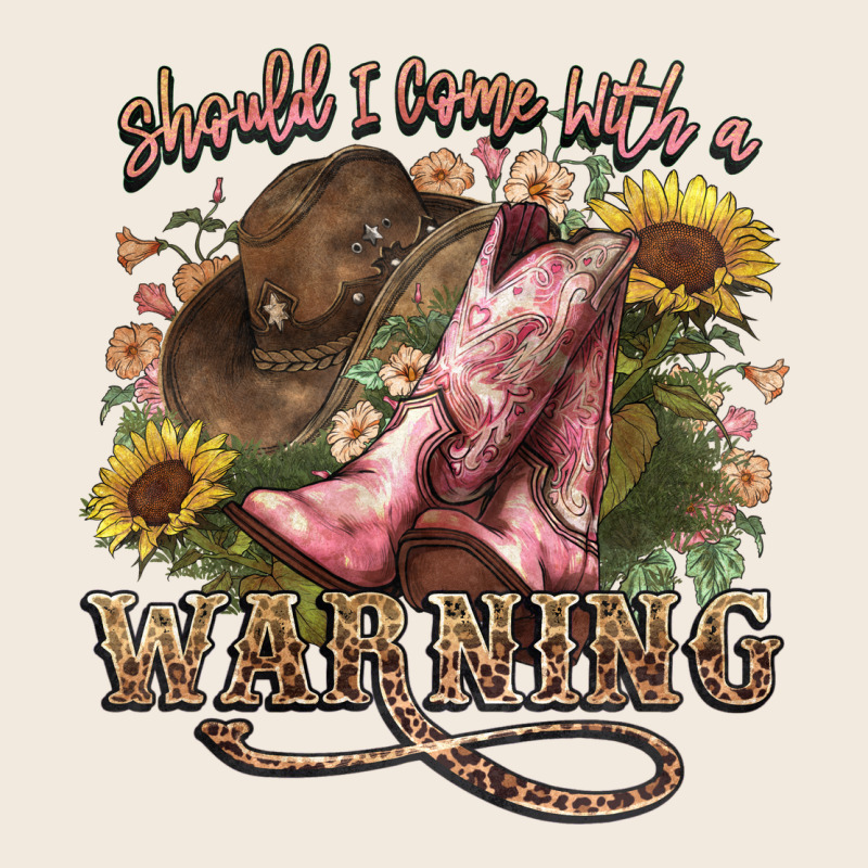Shouldve Come With A Warning Boots  Cowboy Zipper Hoodie by NancyCooperArtShop | Teevron
