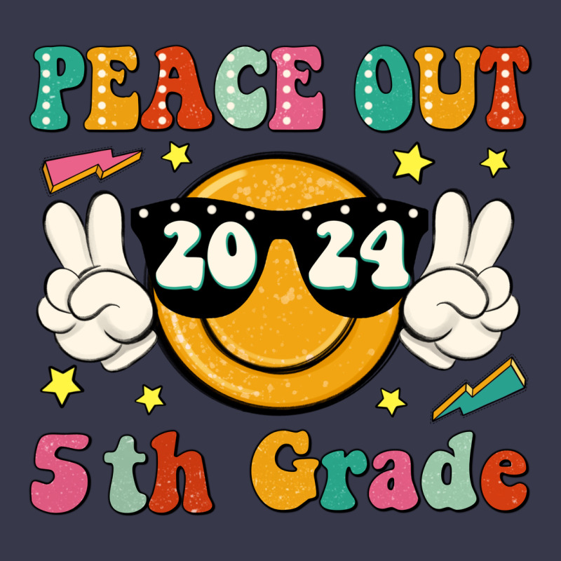 Peace Out 2024 5th Grade Long Sleeve Tee by JahusDesignShop | Teevron