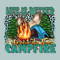 Life Is Better Around The Campfire Heavy Core Tee | Teevron