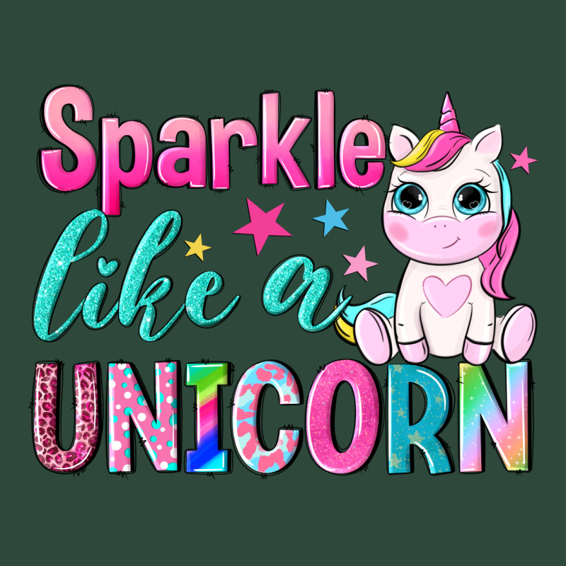Sparkle Like A Unicorn Zipper Hoodie by NancyCooperArtShop | Teevron