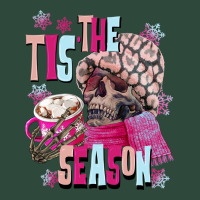 Tis The Season Winter Skull Zipper Hoodie | Teevron
