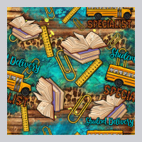 Student Delivery Specialist Seamless Pattern Heavyweight Sweatshirt | Teevron