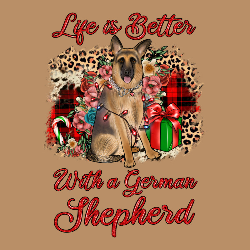 Christmas Life Is Better With A German Shepherd Vintage Hoodie by JahusDesignShop | Teevron