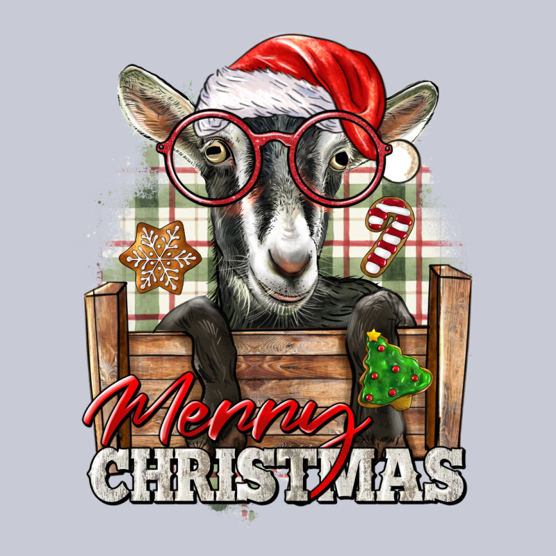 Merry Christmas Alpine Goat Heavyweight Hoodie by LillyAllenDesigns | Teevron