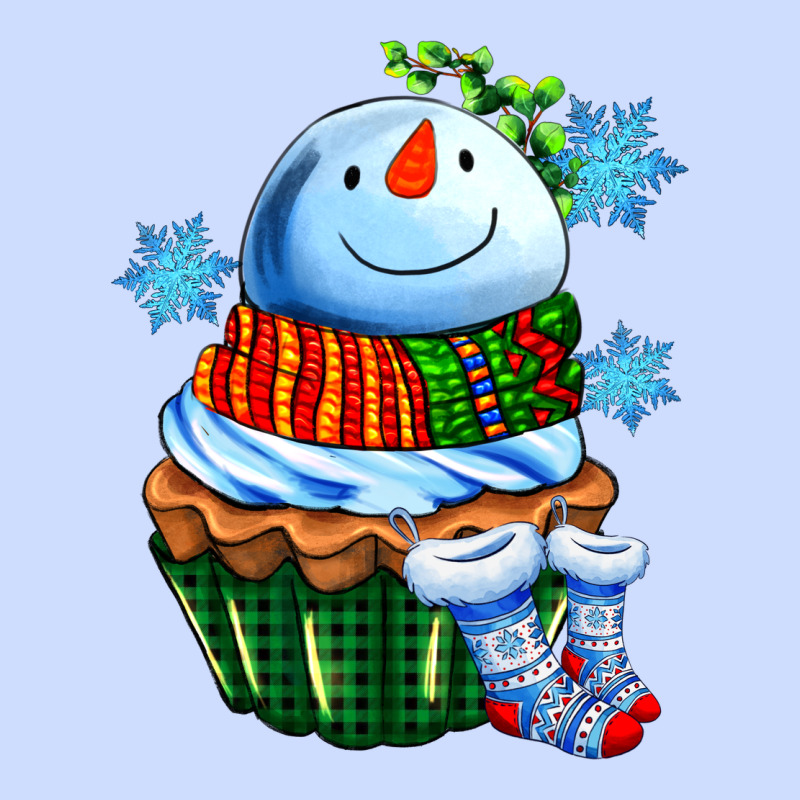 Snowman Cupcake Urban Heavy Tee by AdoDesignShop | Teevron