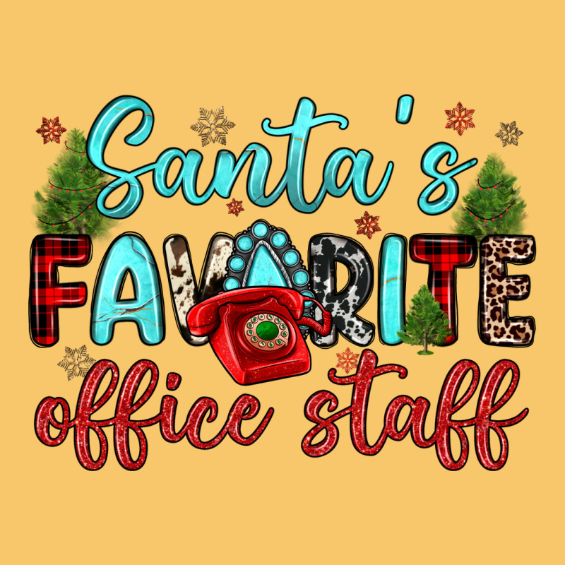 Santa S Favorite Office Staff Vintage Hoodie by JahusDesignShop | Teevron