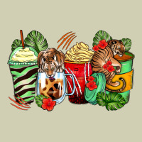 Tiger Coffee Cups Heavy Core Tee | Teevron