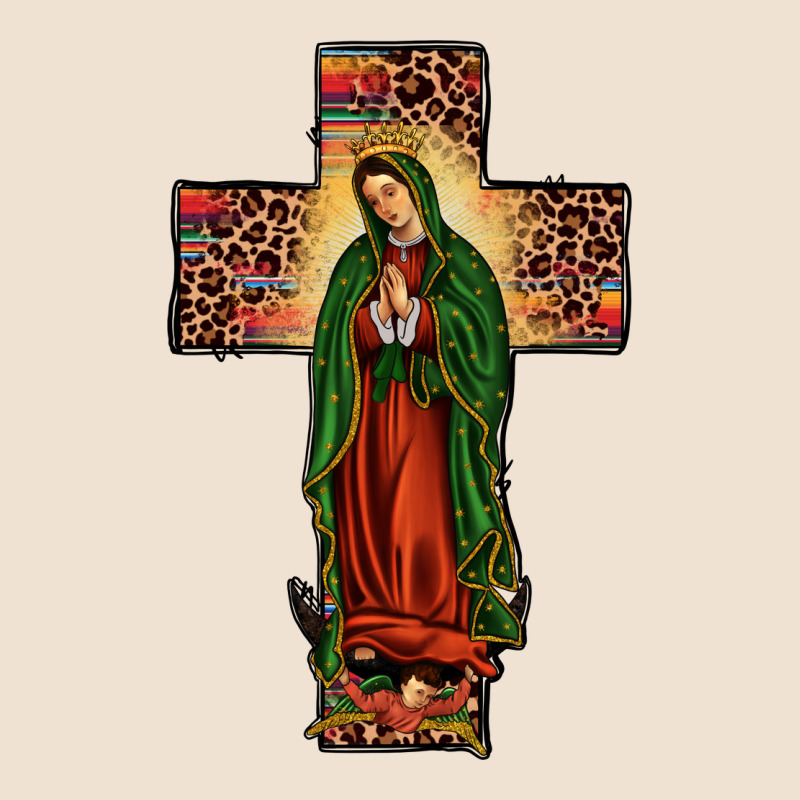 Our Lady Of Guadalupe Cross Urban Heavy Tee by JahusDesignShop | Teevron