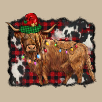 Christmas Highland Cow Long Sleeve Tee | Teevron