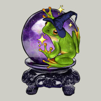 Halloween Frog With Crystal Ball Heavyweight Hoodie | Teevron