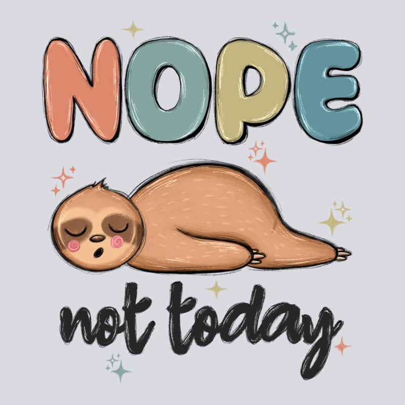 Nope Not Today Zipper Hoodie by MaliasSmallBusiness | Teevron