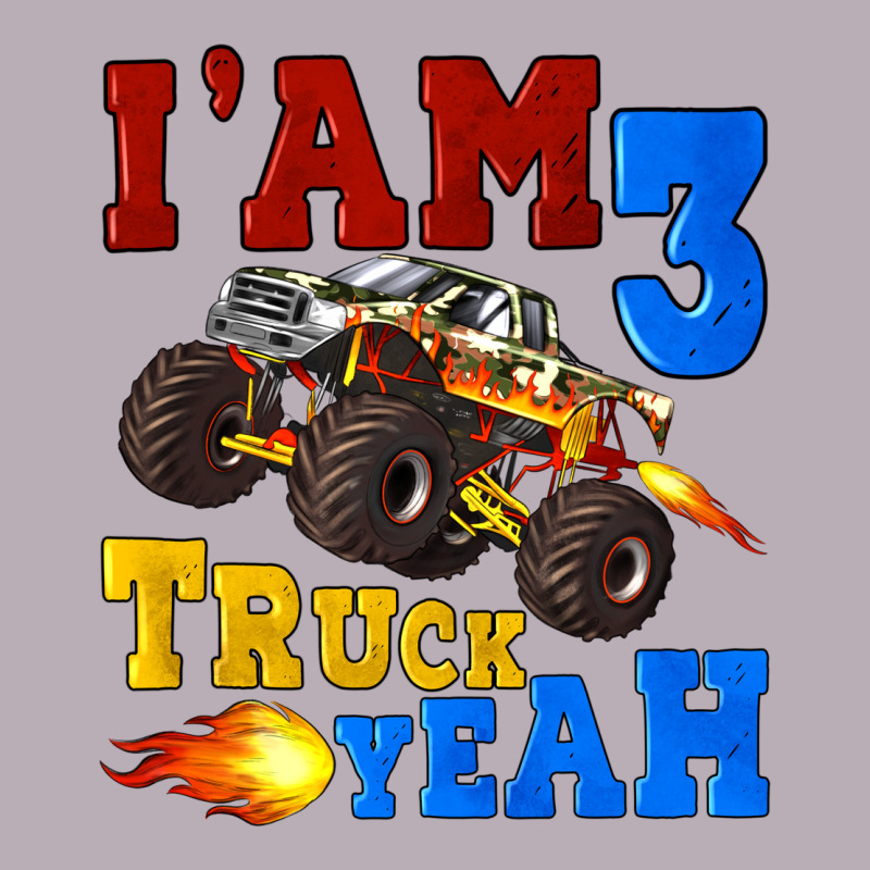 I'am Three Truck Yeah Vintage Tee by Artiststas | Teevron