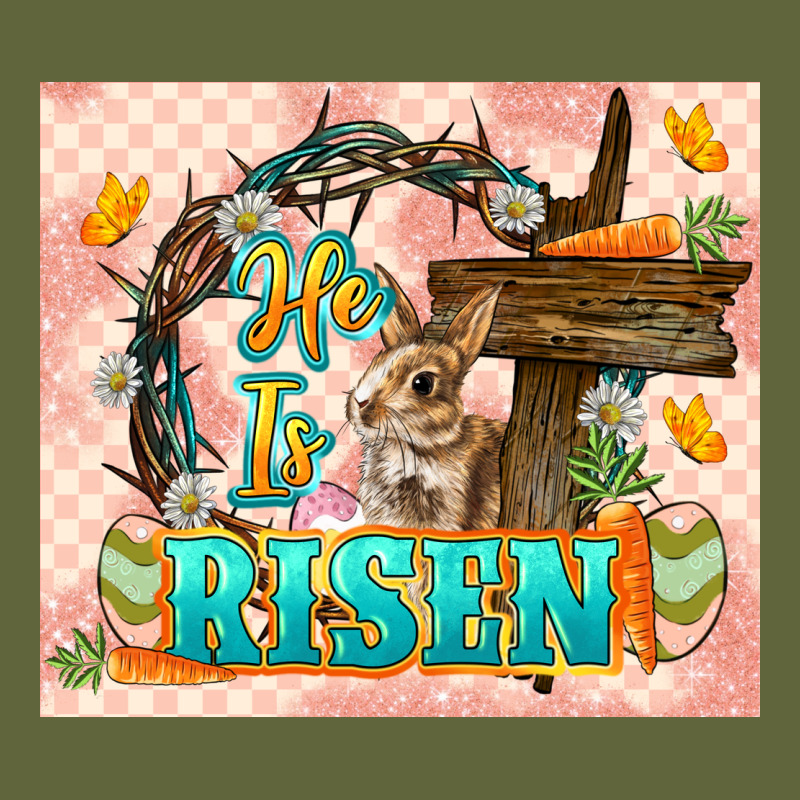 Easter Day He Is Risen 20oz Skinny Classic Tee by LillyAllenDesigns | Teevron