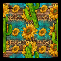 Sunflower And Cactus Seamless Pattern Heavyweight Sweatshirt | Teevron