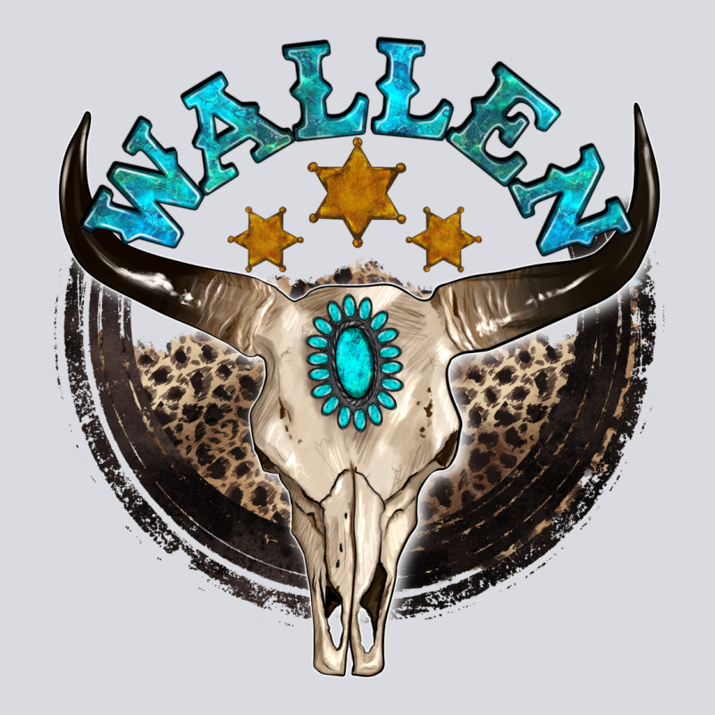 Wallen With Bull Skull Zipper Hoodie by NancyCooperArtShop | Teevron