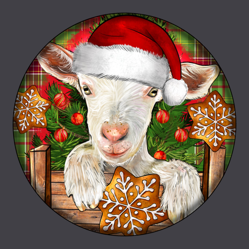 Baby Cashmere Goat Christmas Heavyweight Hoodie by LillyAllenDesigns | Teevron