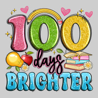 100 Days Brighter Premium Sweatshirt | Teevron