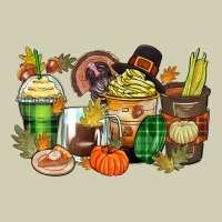Thanksgiving Coffee Cups Heavy Core Tee | Teevron
