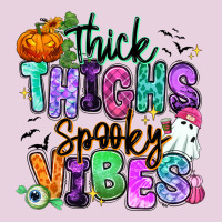 Thick Thighs Spooky Vibes Ladies Tee | Teevron