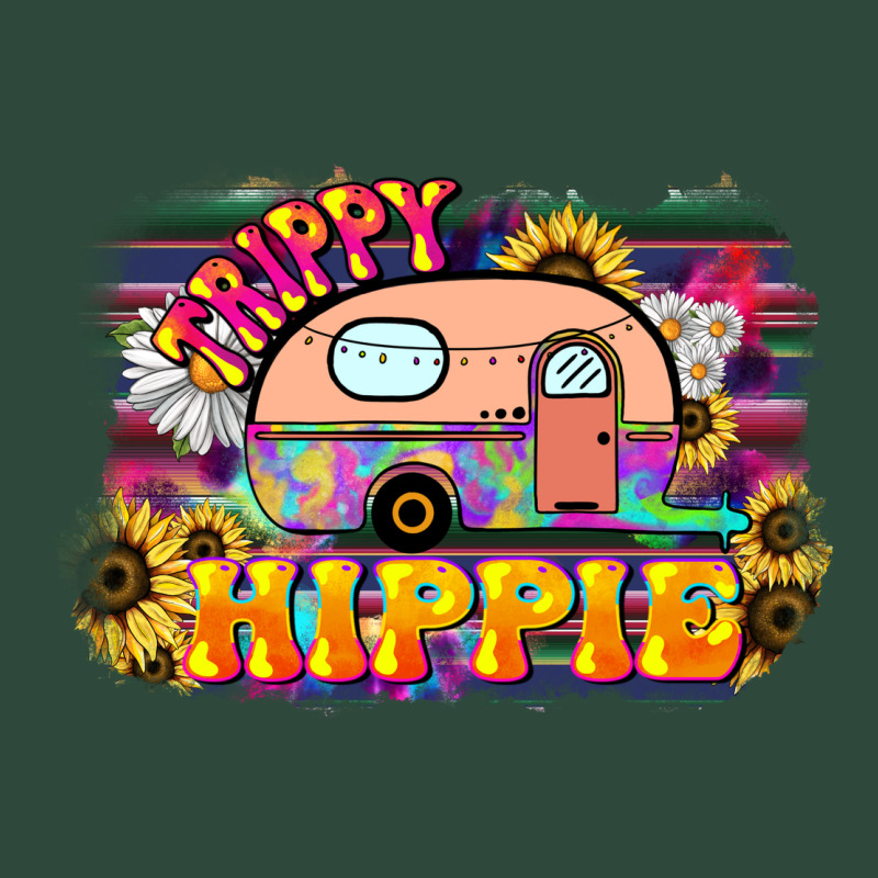 Trippy Hippie Zipper Hoodie by NancyCooperArtShop | Teevron